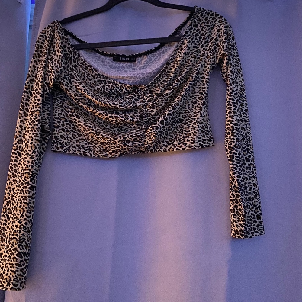 Two animal print tops from Shein